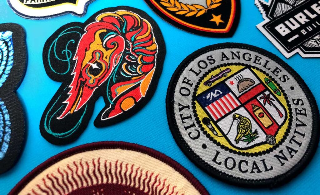 Woven patches